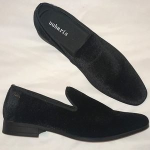 New! Men's Black Velvet Slip-on Formal Loafers